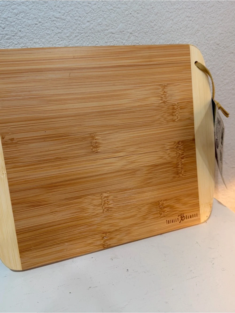 California Bamboo Cutting Board Engraved Map NWT Gift
